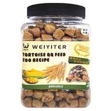 WEIYITER 維益特 台灣公司貨 陸龜動物園配方QQ飼料, 280g, 1罐