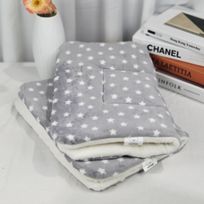 Rich Dogs 狗貓超細纖維靠墊 2p, 星星款灰色, 2個