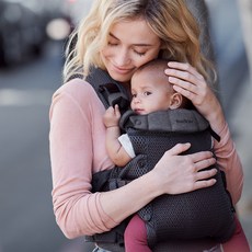 베이비뵨 하모니 3D 메쉬 베이비 캐리어, 차콜