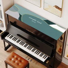 에어 조약 일러스트 피아노 상단 매트 25 x 180 cm, TYPE 05, 1개