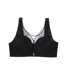 大尺碼波浪壓花哺乳內衣