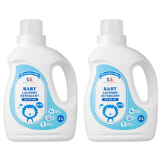 BUSYANGEL 舒適的幼兒洗衣粉, 2L, 2入