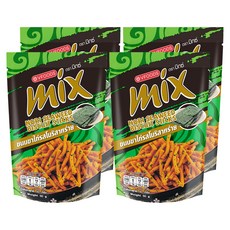 Mix 餅乾條 海苔味 50g -酥脆鹹香 獨立包裝 休閒零食, 4包