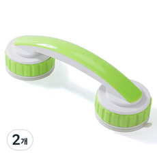 Ontree 強力旋轉吸盤式安全扶手, 綠色, 2個