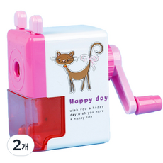 PEONIST 調節式手動削筆器, 粉色, 2個