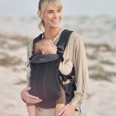 베이비뵨 하모니 3D 메쉬 베이비 캐리어, 블랙