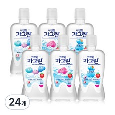가그린 어린이용 딸기향 구강청결제 랜덤발송, 380ml, 24개