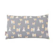 BEAUTE HOUSE 枕套 皇冠款, 灰色柴犬款