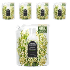 1802 LE CHATELARD Infusion 超高濃縮室內晾乾衣物柔軟精 鈴蘭花束香, 5個, 2L