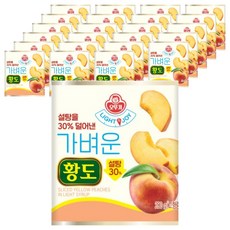 오뚜기 가벼운 황도 통조림, 280g, 24개
