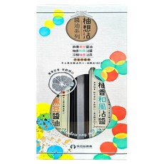 麻豆區農會 柚想沾醬油系列禮盒 2瓶, 460ml, 1盒