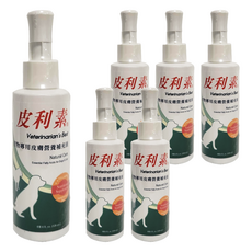 Veterinarian's Best 巔峰 皮利素 寵物專用皮膚營養補充液, Natural Care, 含Omega-3, Omega-6, 120ml, 皮膚/毛髮, 6瓶
