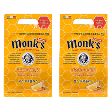 MONS PROPOLIS蜂蜜檸檬喉糖, 2袋, 280g