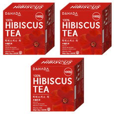 DAHADA 洛神花茶包, 1.8g, 100包, 3盒