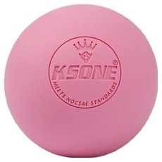 KSONE 스카위즈 근육 이완 마사지 볼, 1개, 핑크