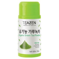 TEAZEN 茶禪 有機綠茶粉, 1個, 1件, 50g