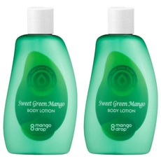 망고드랍 스위트 그린 망고 바디로션 열대과일향, 300ml, 2개