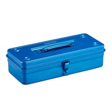 TOYO STEEL 東洋鋼鐵 方型提把式鋼鐵單層收納工具箱, 358 x 149 x 72mm, 1個