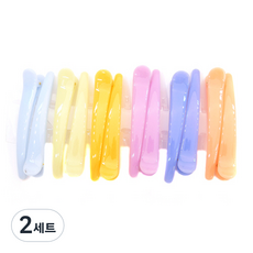 謠言鉗針 12p 套裝 vs HUSET013, 粉彩, 2組