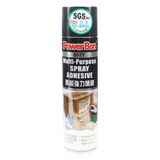 PowerBon 錫宏興業 萬能強力噴膠 450ml - 多用途黏著劑、防水、SGS認證, 1瓶
