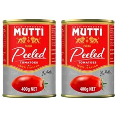 MUTTI 慕堤 整粒去皮蕃茄罐, 400g, 2罐