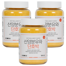 궁 산양분유와 단호박, 단호박맛, 200g, 3개