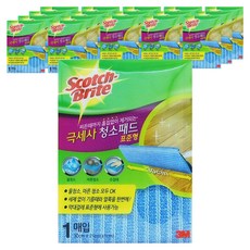 3M Scotch-Brite 百利 標準型超細纖維清潔布, 18個