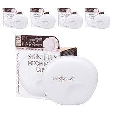 메이크힐 스킨핏엑스 모찌 메쉬 쿠션 13g + 모찌 팡팡 퍼프 세트, 5개, 19-N