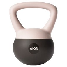 MICHAEL FITNESS 麥克健身 4~10kg 軟壺鈴 不傷地板, 4kg, 1個, 琥珀棕