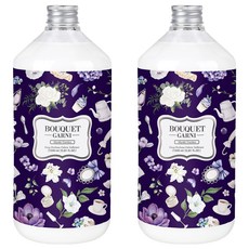 BOUQUET GARNI 深層香氛衣物柔軟精 神秘花園 正裝, 1L, 2個