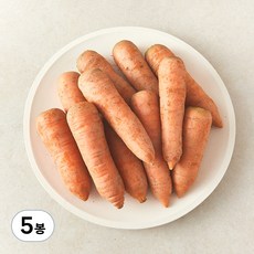 국내산 흙당근, 1.5kg, 5봉