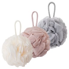 페르노엘 촘촘하고 부드러운 걸이형 버블 샤워볼 세트, 혼합B, 3개입, 1개