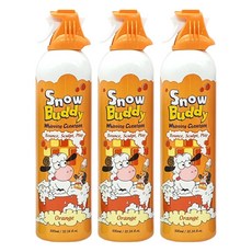 스노우버디 유아용 휘핑 클렌저 대용량 오렌지, 3개, 300ml