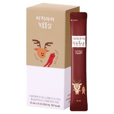 이지아이 녹용홍삼, 10ml, 15개