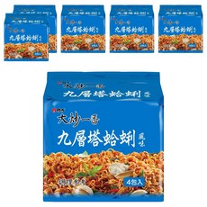維力 大炒一番 九層塔蛤蜊風味麵 85g, 24包