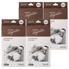 마더케이 영유아용 열패치, 6매입, 4개