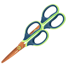 SDI 手牌 PRAG 超廣角鈦金屬事務剪刀, 顏色隨機, 2把