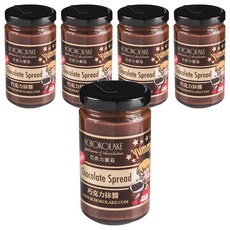 SCHOKOLAKE 巧克力雲莊 特調巧克力榛果醬 濃郁不膩口, 250g, 5罐