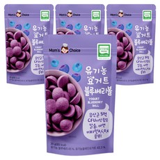 맛있는풍경 유기농 요거트 블루베리볼, 블루베리맛, 20g, 4개