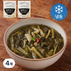 집콕집국 시래기 된장국 (냉동), 500g, 4개