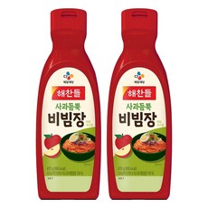 CJ Haechandle 好餐得 滿滿蘋果拌醬, 470g, 2個