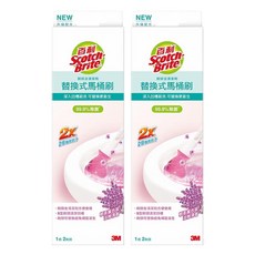 3M Scotch-Brite 百利 替換式馬桶刷 香氛除菌抗汙型, 2組, 薰衣草