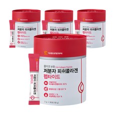 DAEWOONG LIFE SCIENCE 低分子魚膠原蛋白胜肽粉隨身包 90條入, 180g, 4罐