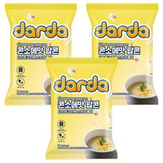 다르다팝콘 콘소메맛 팝콘, 3개, 80g
