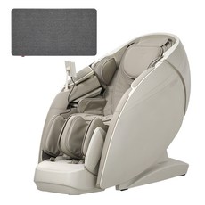 코지마 뉴에라 안마의자 + 러그 세트 방문설치, CMC-A900(G)(안마의자), CRP-03(러그), 화이트+그레이(안마의자), 그레이(러그)