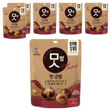 CJ맛밤 맛군밤, 6개, 60g