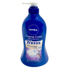 NIVEA 妮維雅 絲滑雙倍濃厚保濕沐浴乳 巴黎香水, 480ml, 1瓶