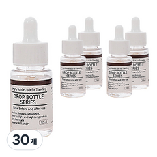 할로뷰티 투명 스포이드 에센스 공병 30ml, 30개