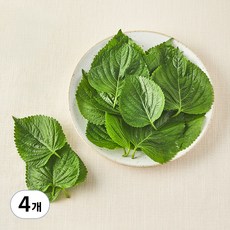무농약 인증 국내산 추부깻잎, 35g, 4팩