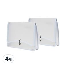 希望檔案 Amiho 文件盒, 白色, 4個